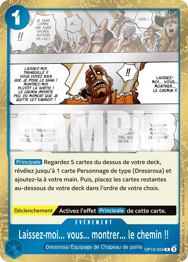 OP10-059 - Laissez-moi... vous... montrer... le chemin !!