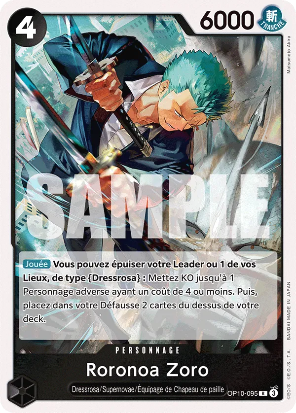 OP10-095 - Roronoa Zoro