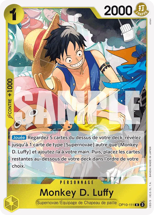 OP10-111 - Monkey D. Luffy