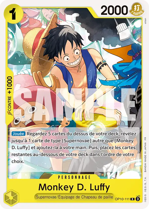 OP10-111 - Monkey D. Luffy