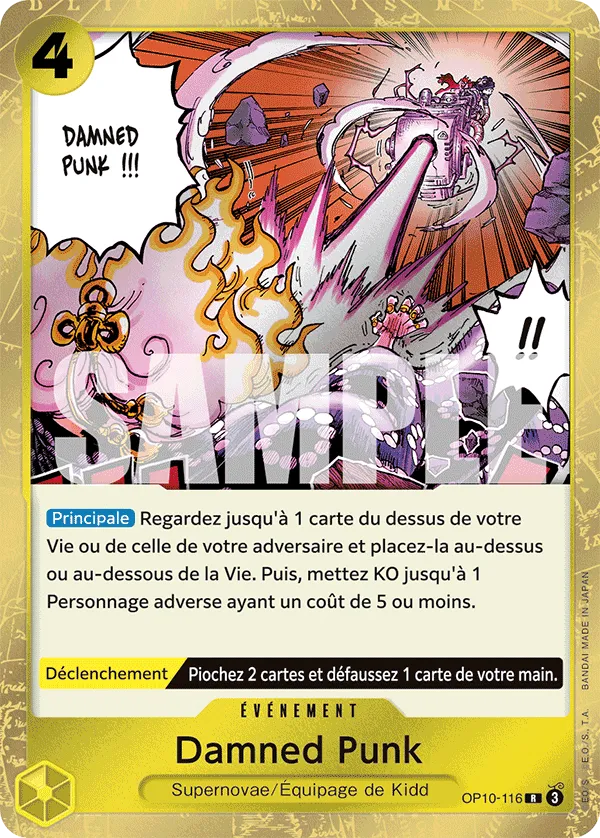 OP10-116 - Damned Punk