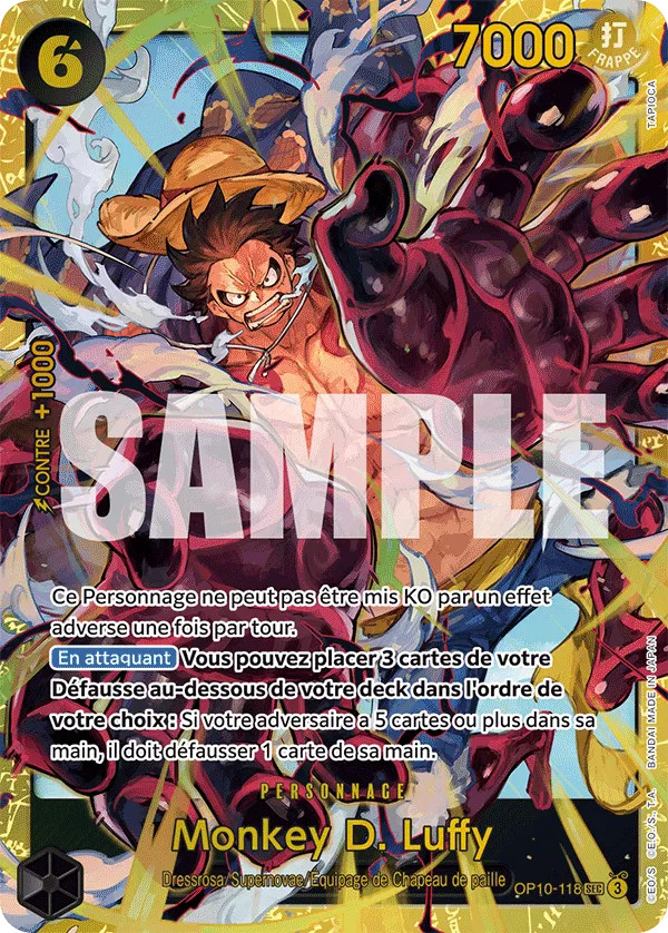 OP10-118 - Monkey D. Luffy