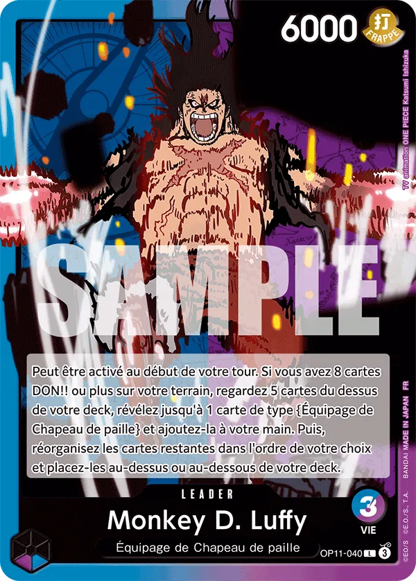 OP11-040 - Monkey D. Luffy