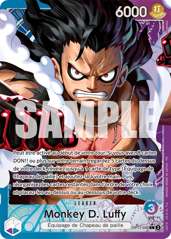 OP11-040 - Monkey D. Luffy V2
