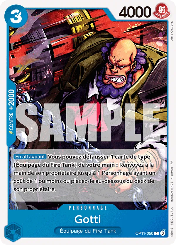 OP11-050 - Gotti