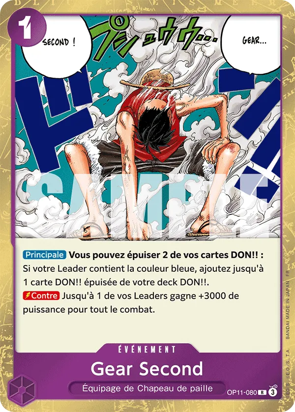 OP11-080 - Gear Second