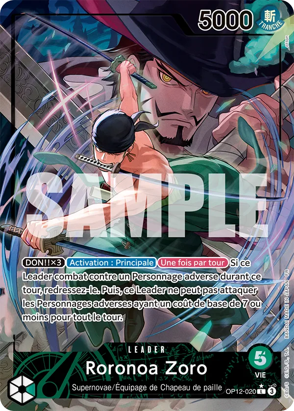 OP12-020 - Roronoa Zoro V2