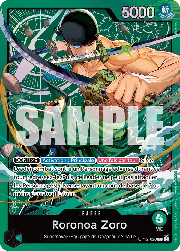 OP12-020 - Roronoa Zoro