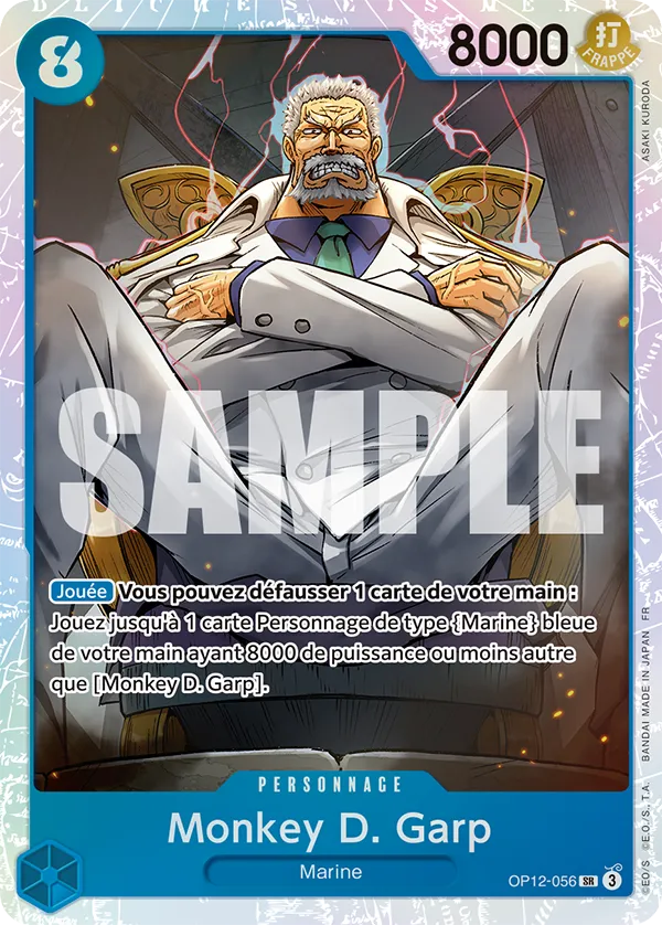 OP12-056 - Monkey D. Garp