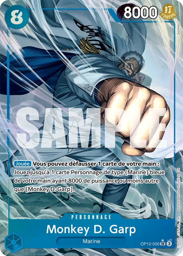 OP12-056 - Monkey D. Garp V2