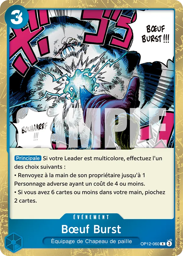 OP12-060 - Bœuf Burst