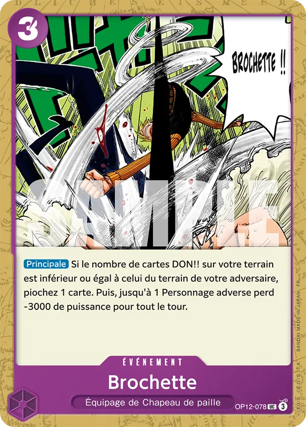 OP12-078 - Brochette