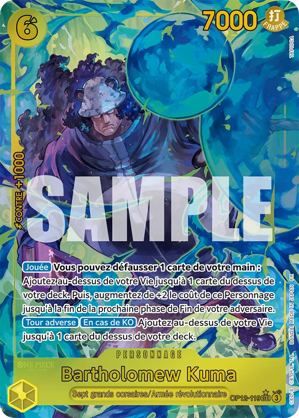 OP12-119 - Bartholomew Kuma V2