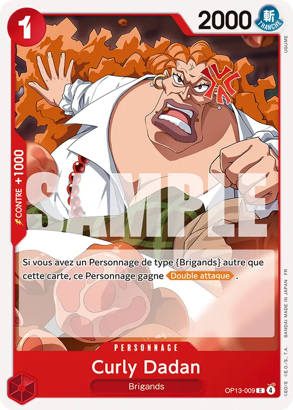 OP13-009 - Curly Dadan