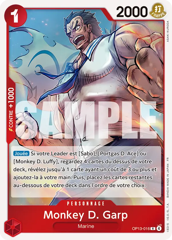 OP13-016 - Monkey D. Garp