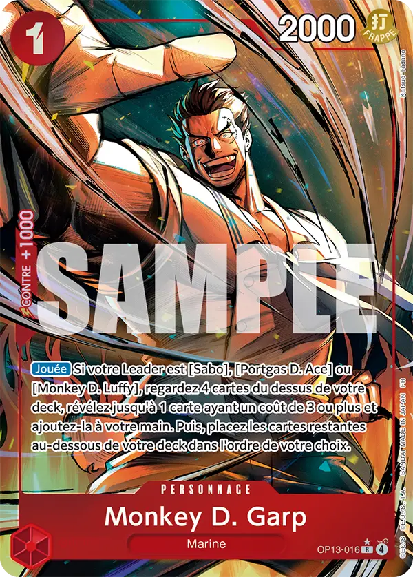 OP13-016 - Monkey D. Garp V2
