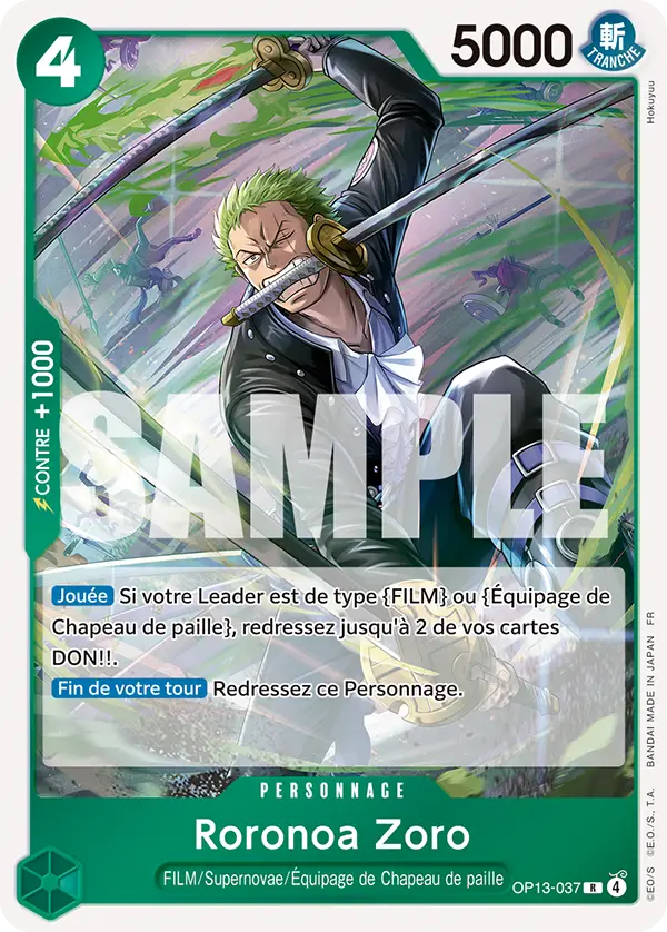 OP13-037 - Roronoa Zoro