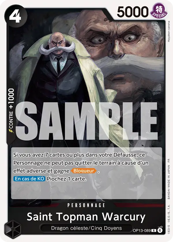 OP13-089 - Saint Topman Warcury