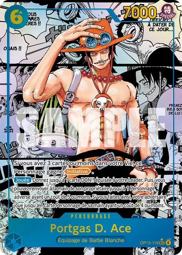 OP13-119 - Portgas D. Ace V3 (Manga)