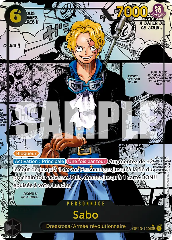 OP13-120 - Sabo V3 (Manga)