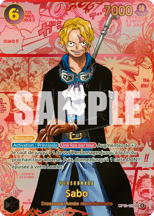 OP13-120 - Sabo V4 (Manga Red)