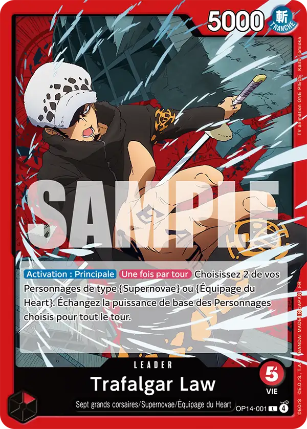 OP14-001 - Trafalgar Law