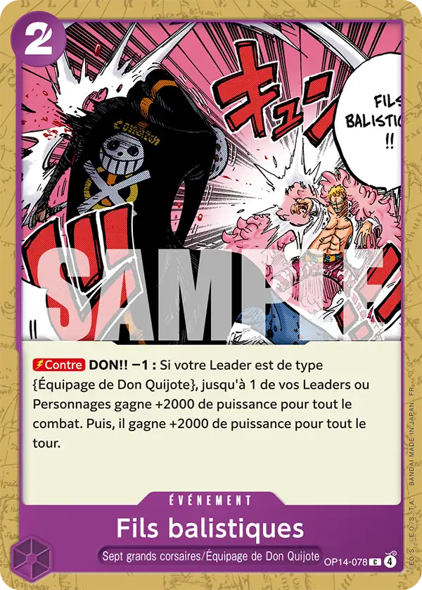 OP14-078 - Fils balistiques