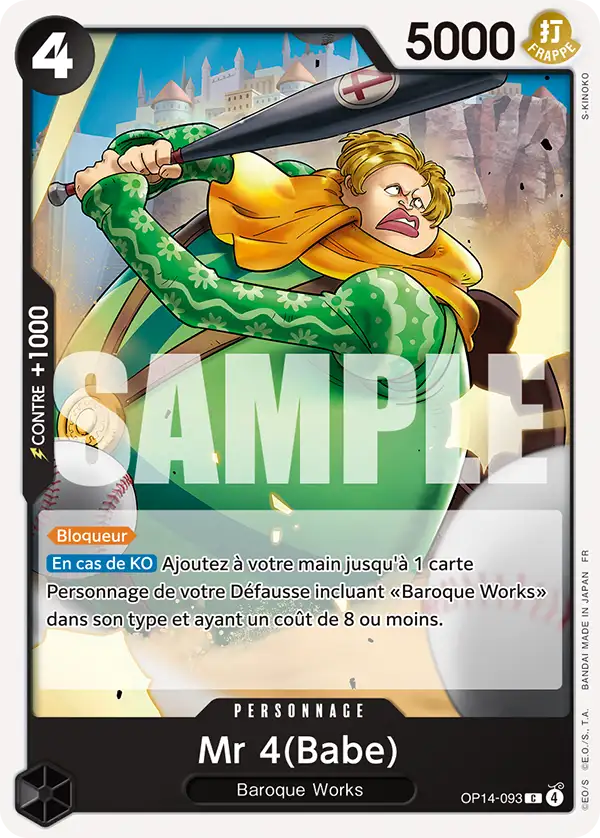OP14-093 - Mr 4 (Babe)