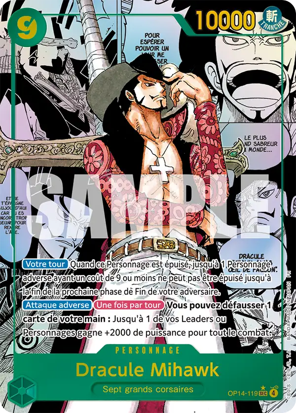 OP14-119 - Dracule Mihawk V3 (Manga)