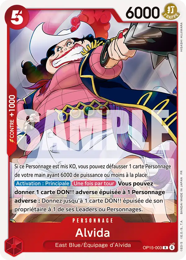 OP15-003 - Alvida