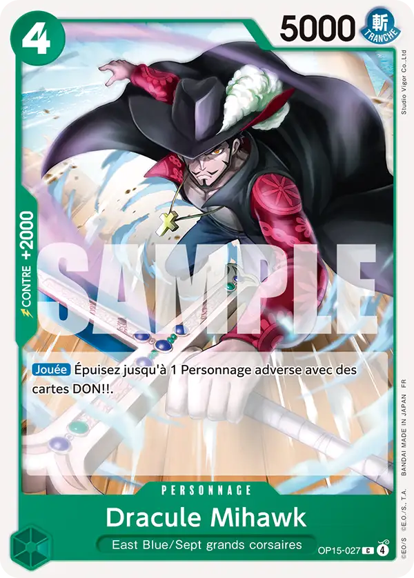 OP15-027 - Dracule Mihawk
