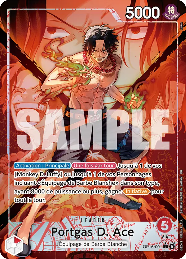 OP16-001 - Portgas D. Ace V2