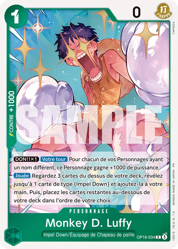 OP16-034 - Monkey D. Luffy
