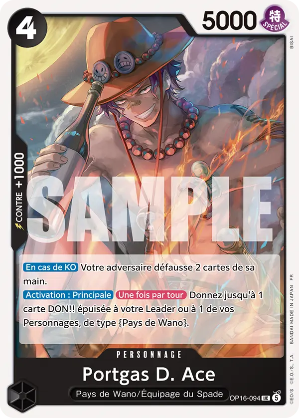 OP16-094 - Portgas D. Ace