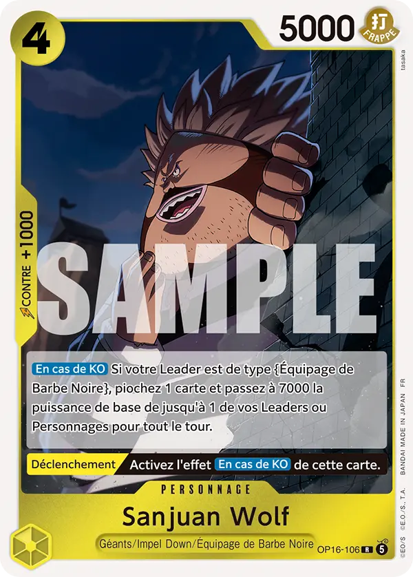 OP16-106 - Sanjuan Wolf