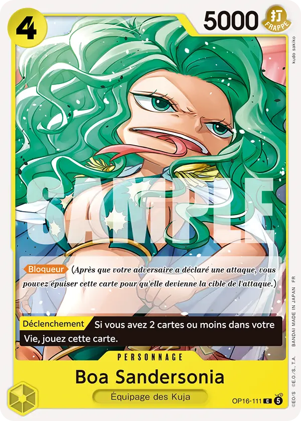 OP16-111 - Boa Sandersonia