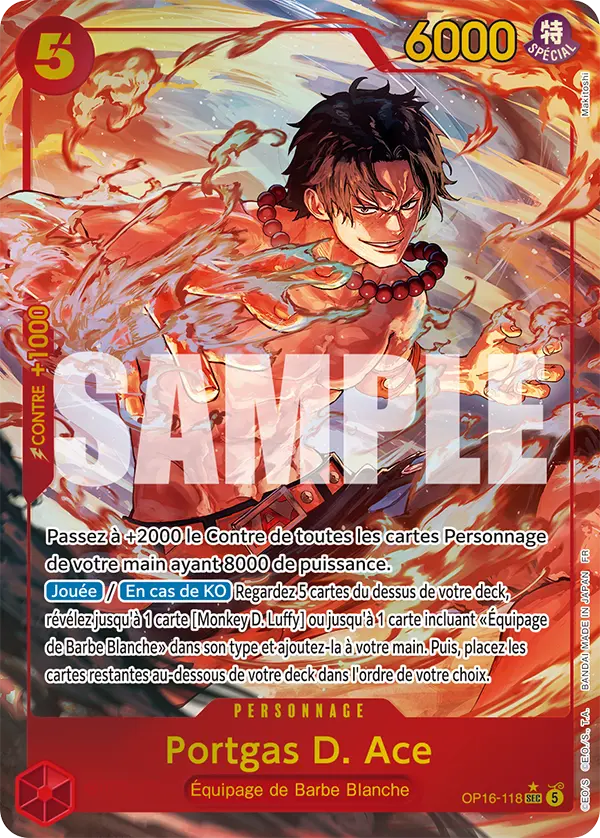 OP16-118 - Portgas D. Ace V2