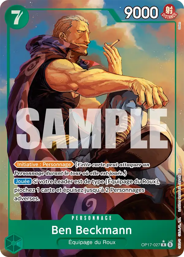 OP17-027 - Ben Beckmann V2