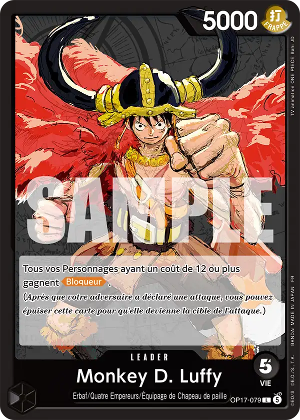 OP17-079 - Monkey D. Luffy