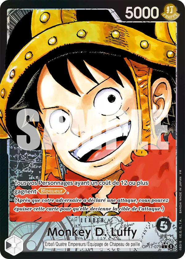 OP17-079 - Monkey D. Luffy V2