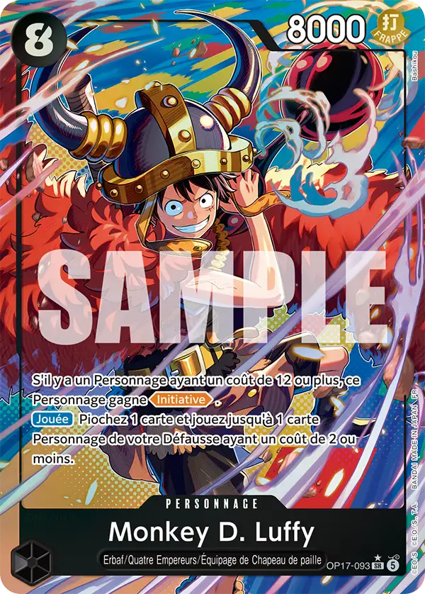 OP17-093 - Monkey D. Luffy V2