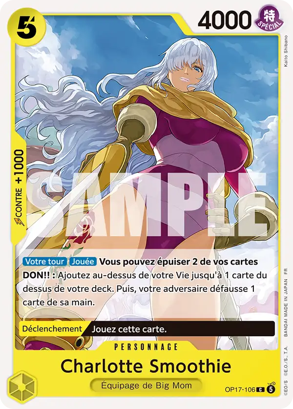 OP17-106 - Charlotte Smoothie