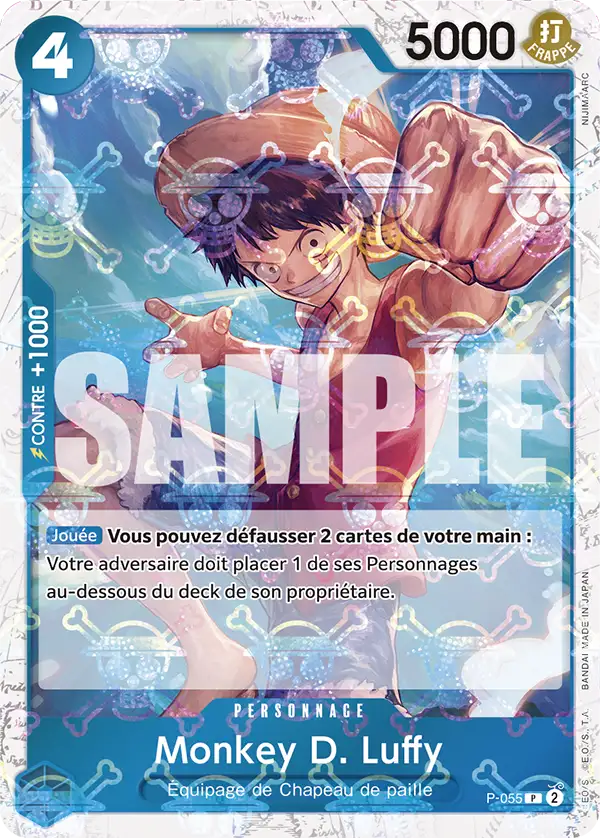 P-055 - Monkey D. Luffy V2