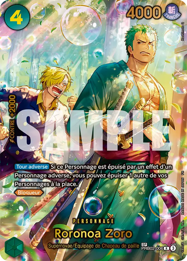 PRB02-006 - Roronoa Zoro