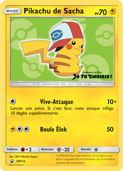 SM112 - Pikachu de Sacha