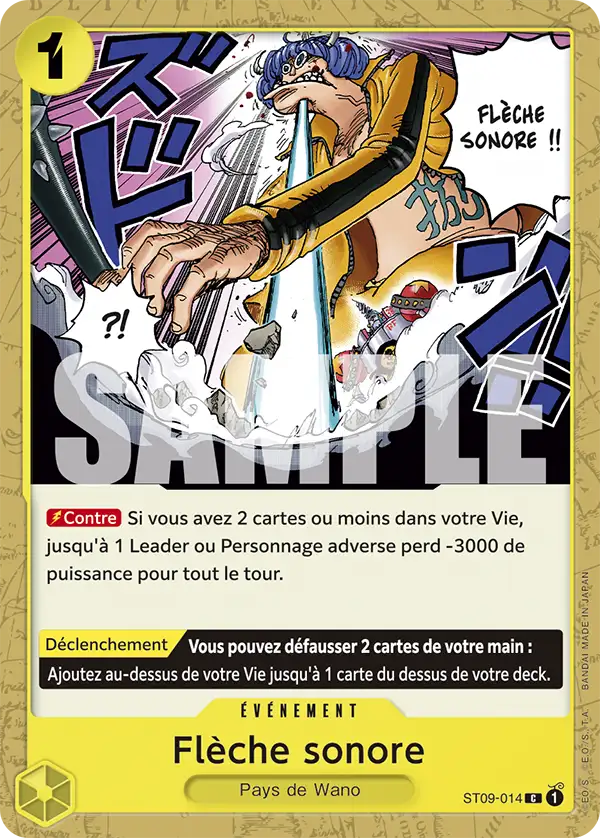 ST09-014 - Flèche sonore