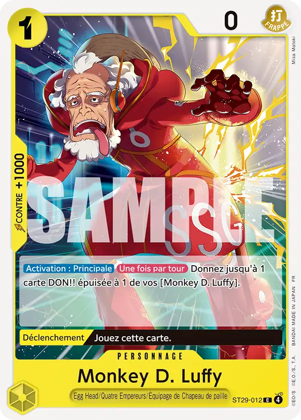 ST29-012 - Monkey D. Luffy