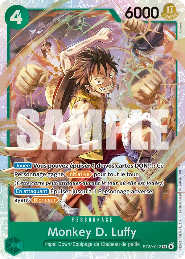 ST30-012 - Monkey D. Luffy