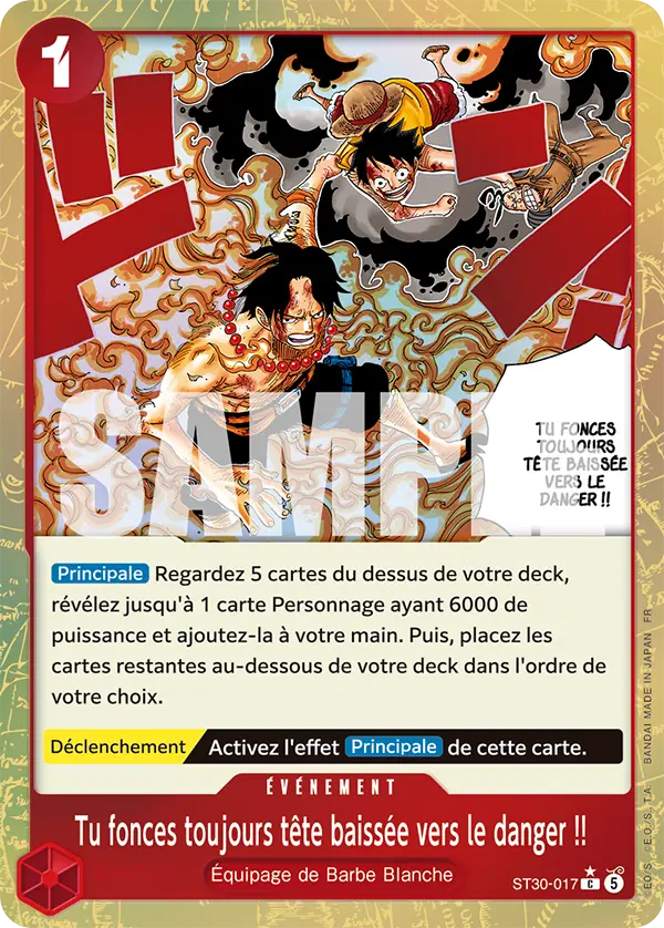 ST30-017 - Tu fonces toujours tête baissée vers le danger !! V2