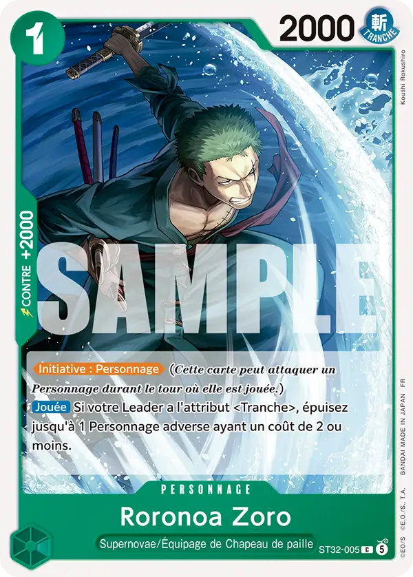 ST32-005 - Roronoa Zoro
